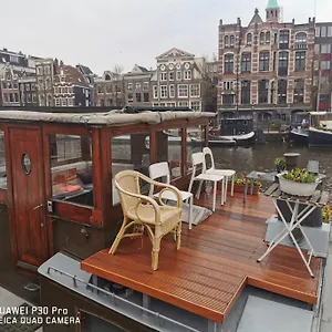 Waterloo Square River Vieuw Houseboat Amsterdam